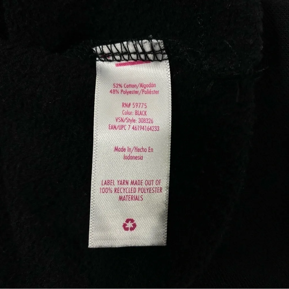 Justice Sport Oversized Raw Hem Girl’s Sweatshirt